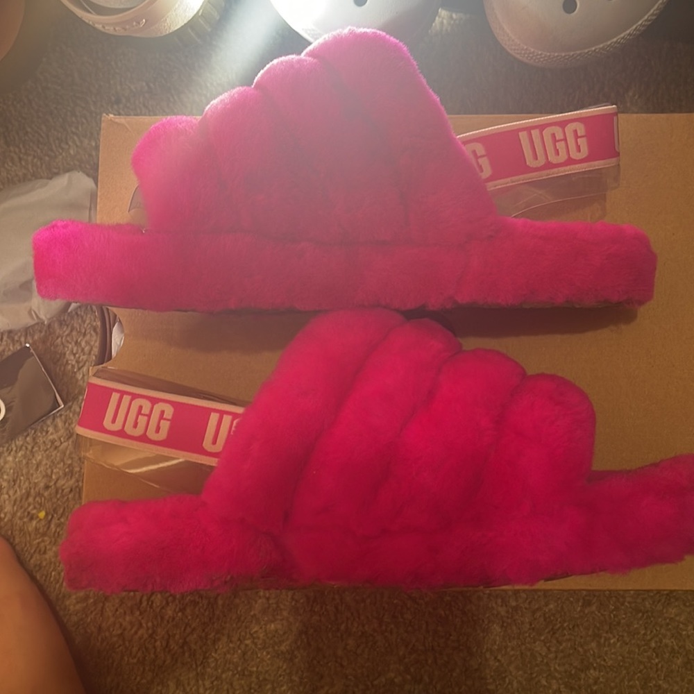 Ugg slides pink - Picture 2 of 2